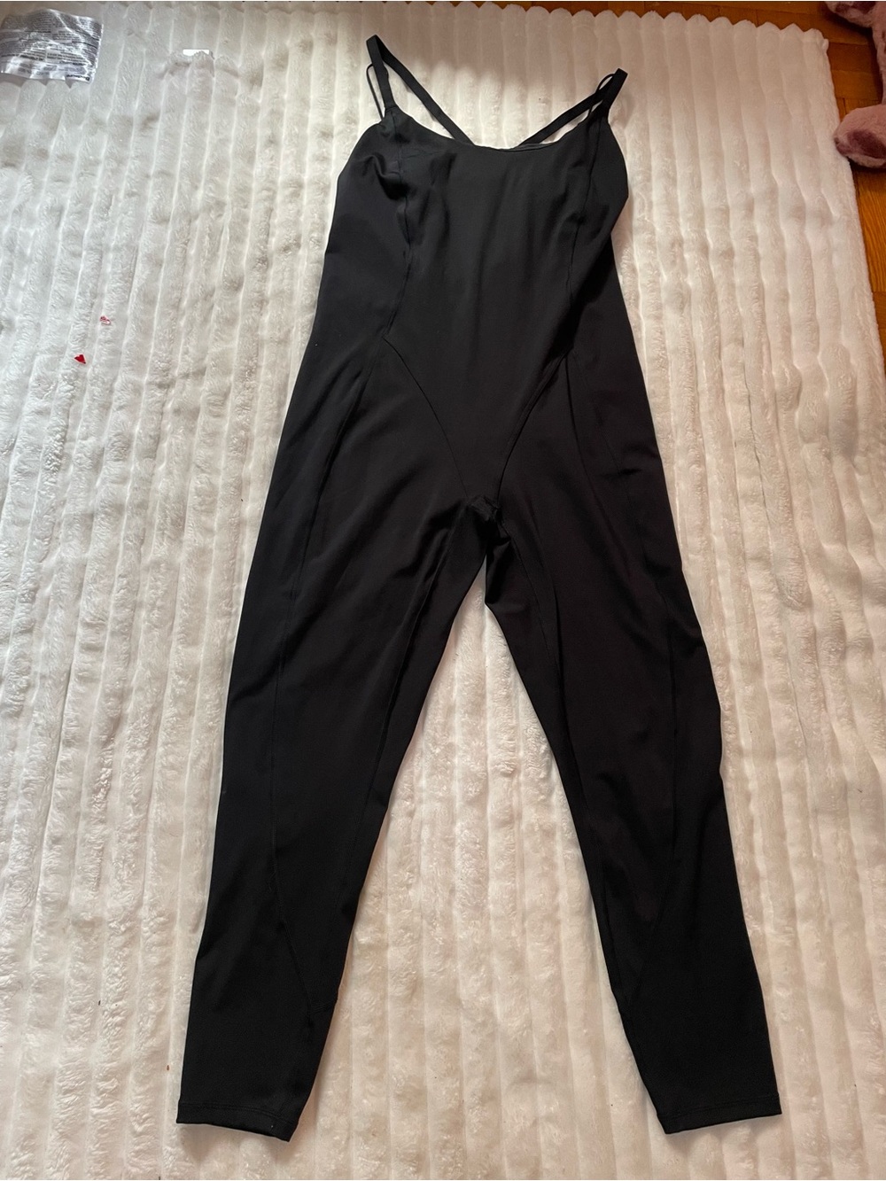Savage X Fenty Black Sculpting One-Piece Jumpsuit - Picture 8 of 15
